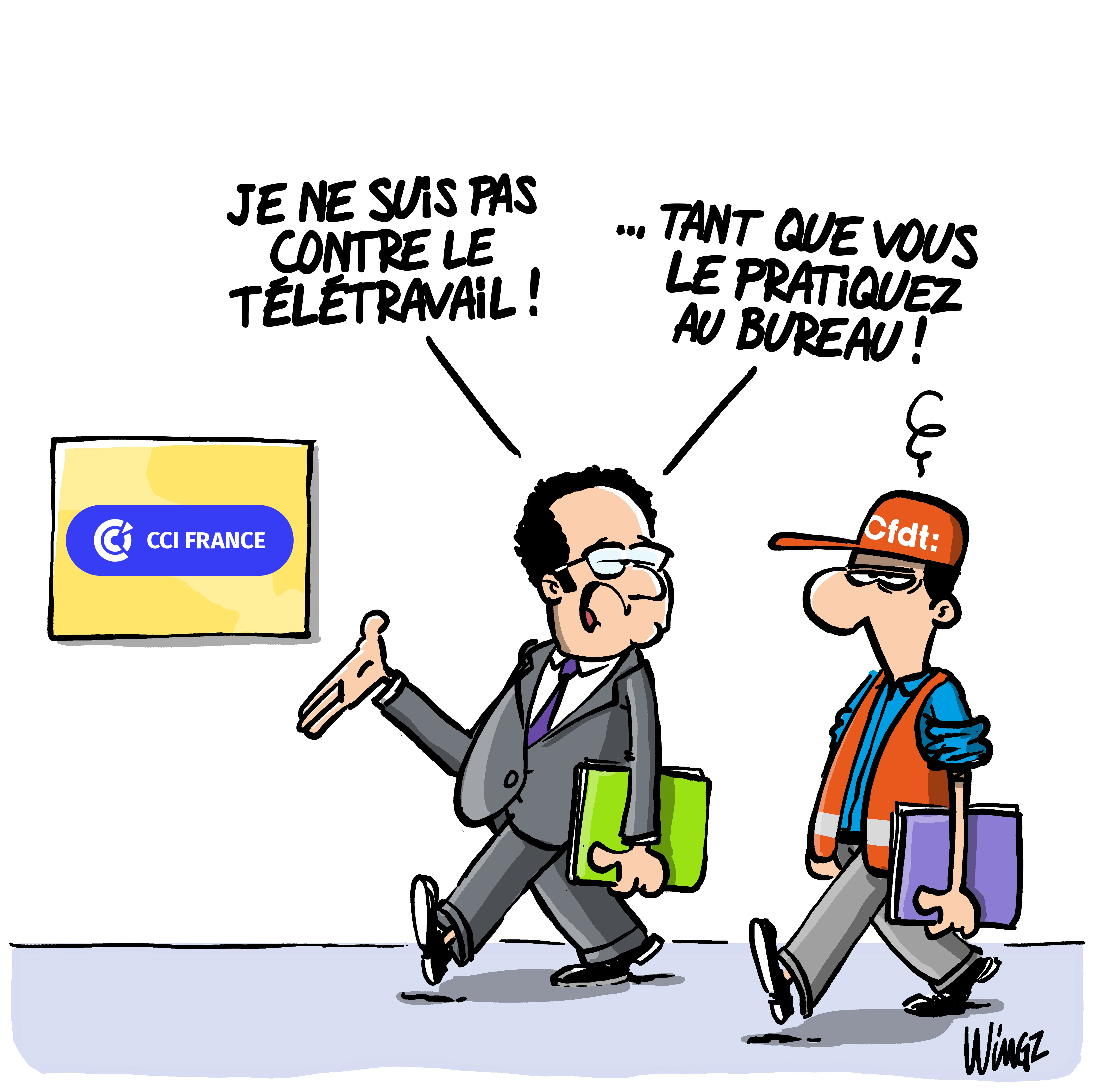 Télétravail CCI France