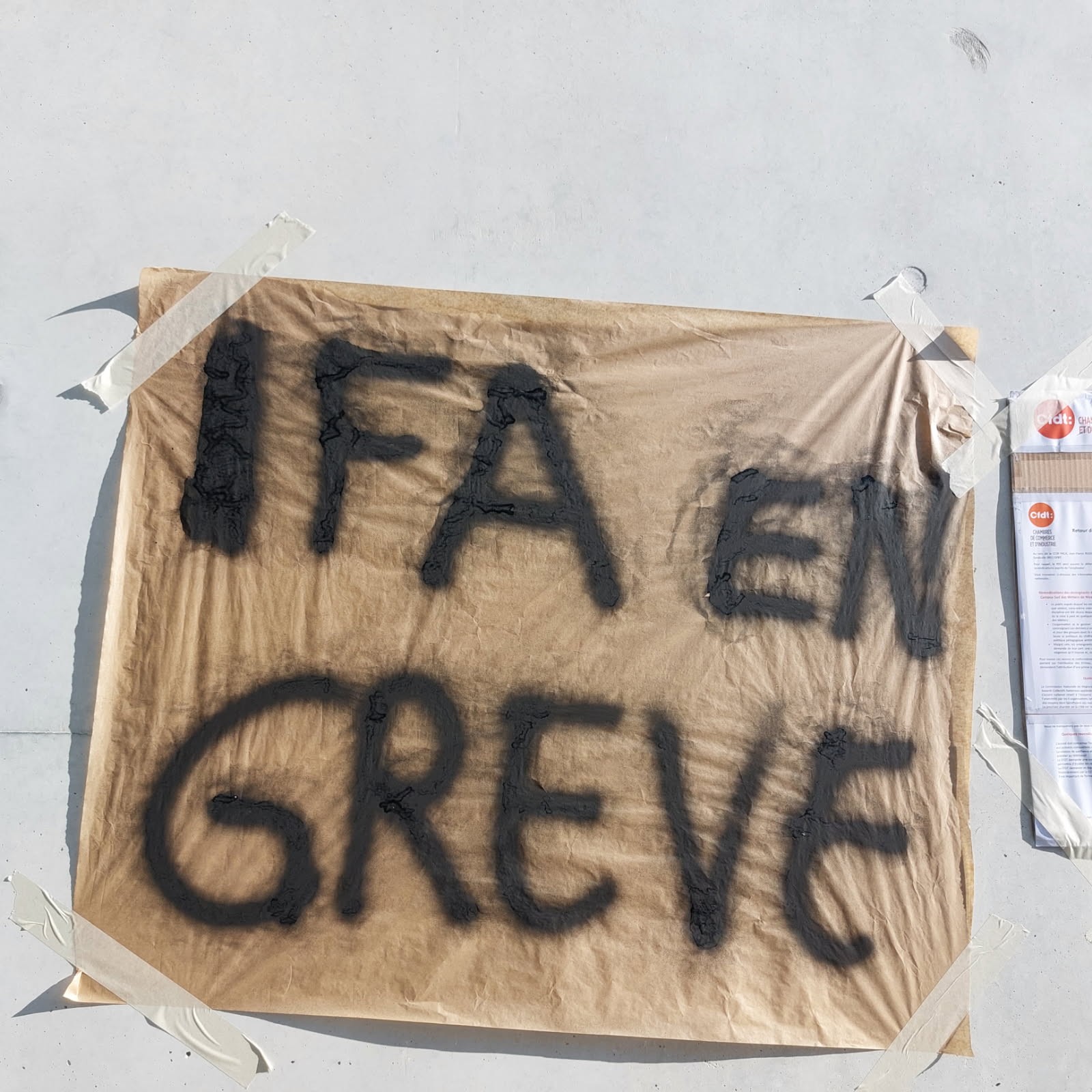 IFA Nice en grève